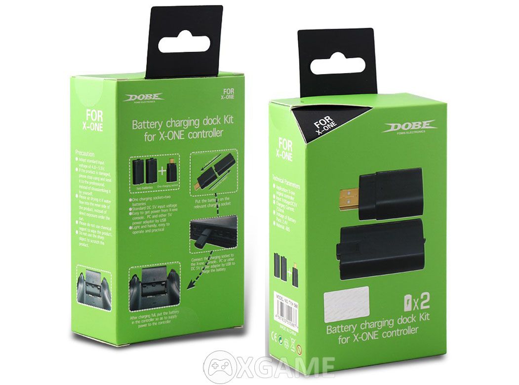 Bộ 2 Pin sạc cho tay Xbox One -600mAh