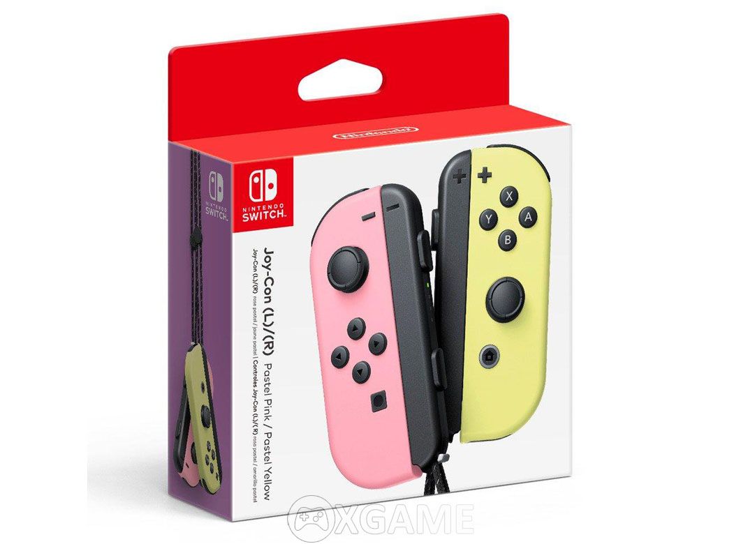 Bộ Joy-Con Controllers - Pastel Pink / Pastel Yellow