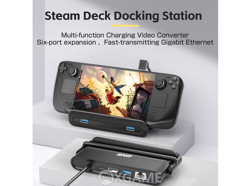 Docking the Steam Deck-iiNE