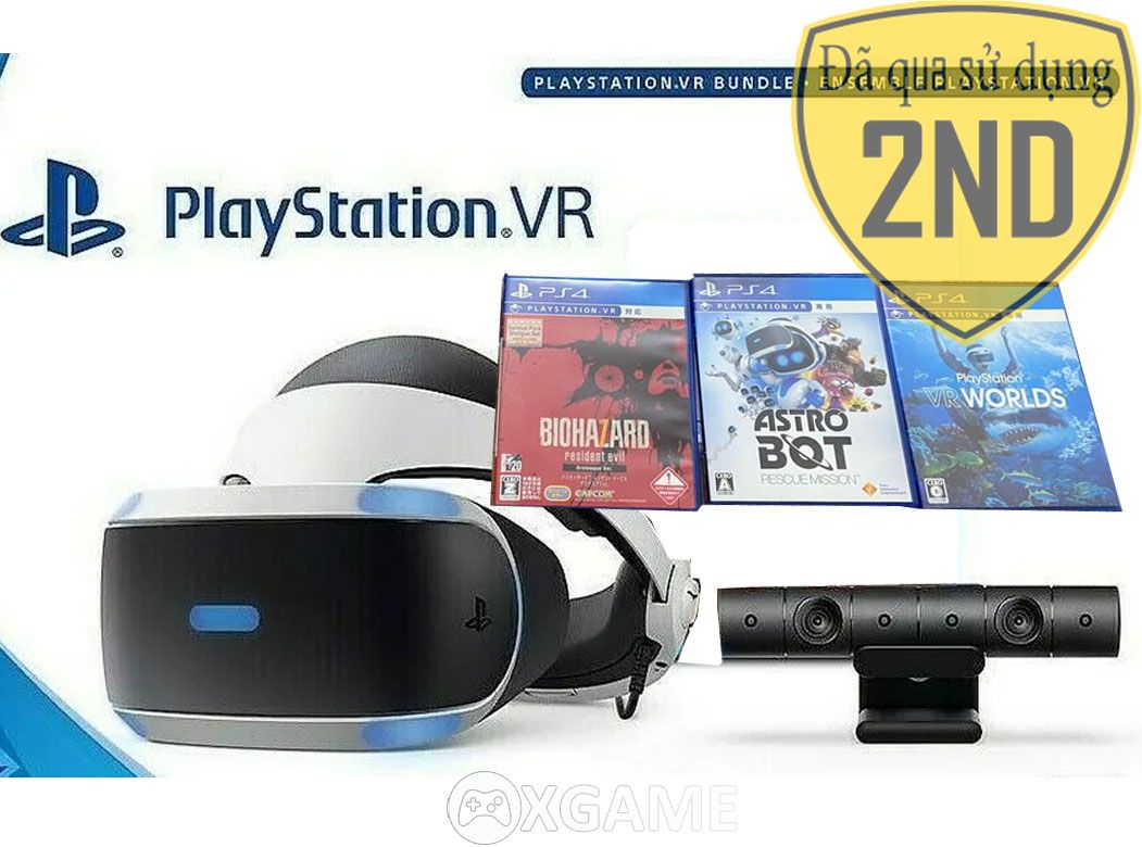 Kính PS VR 2-2ND-Kèm 2 Đĩa Game