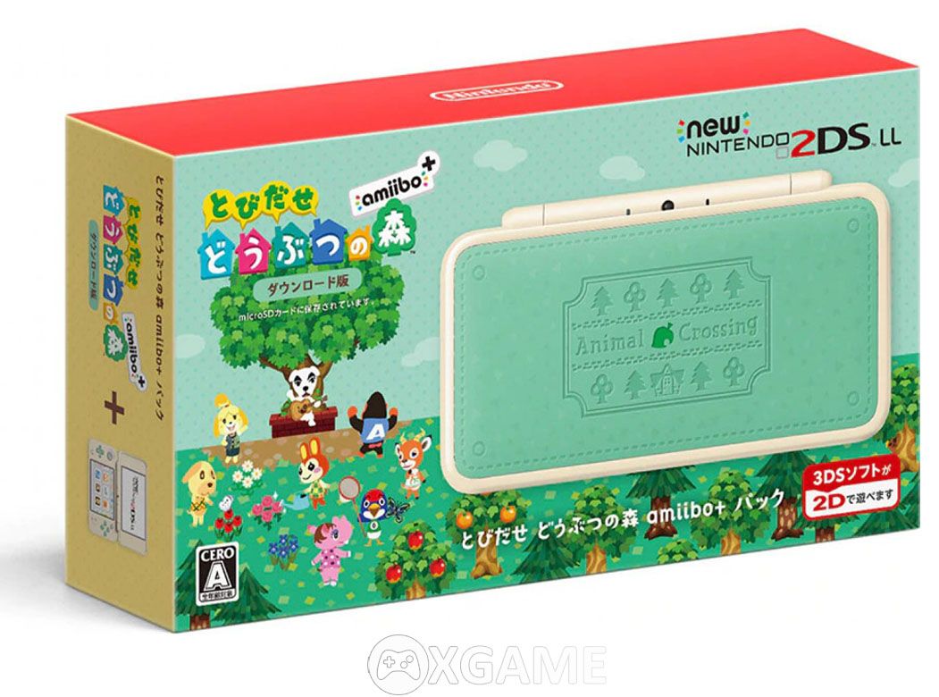 Máy NEW 2DS LL-Animal Crossing-Hacked