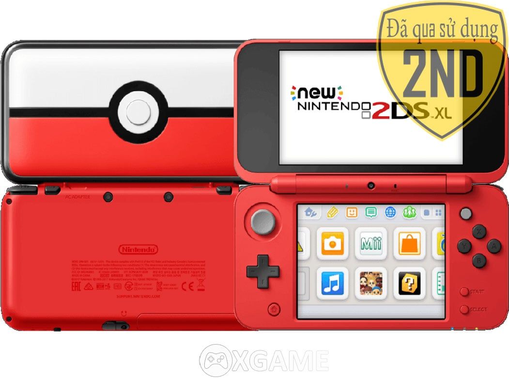 Máy NEW 2DS XL-PokeBall-16GB HACKED