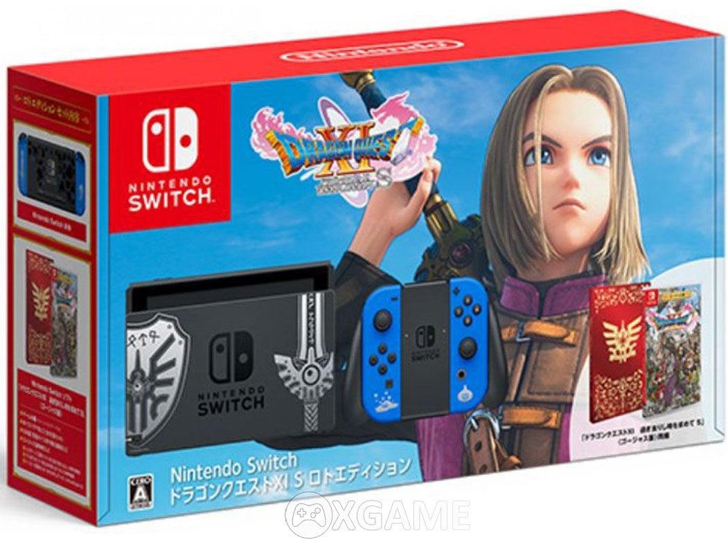 Máy Nintendo Switch Dragon Quest XI S Limited Edition-New 2019