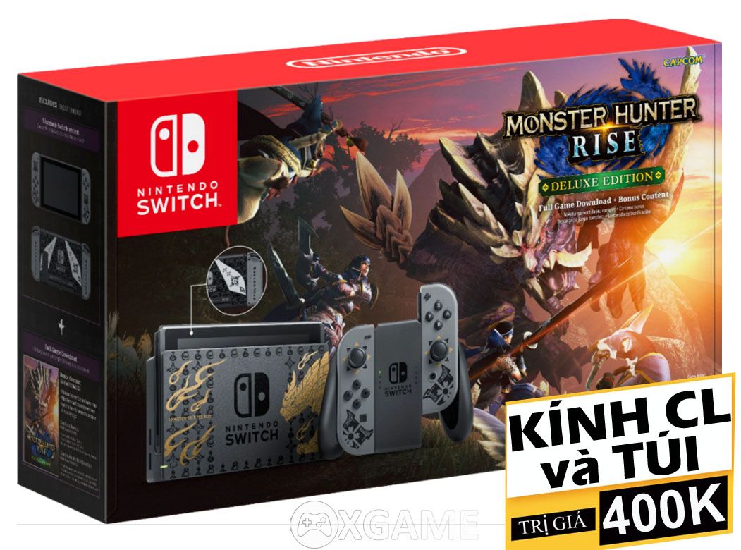 Máy Nintendo Switch-Monster Hunter Rise Special Edition