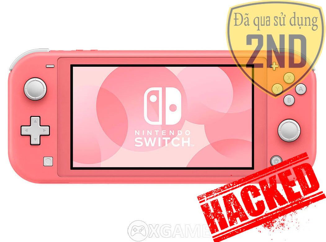 Máy Switch Lite-Coral-2ND-Hack 128GB