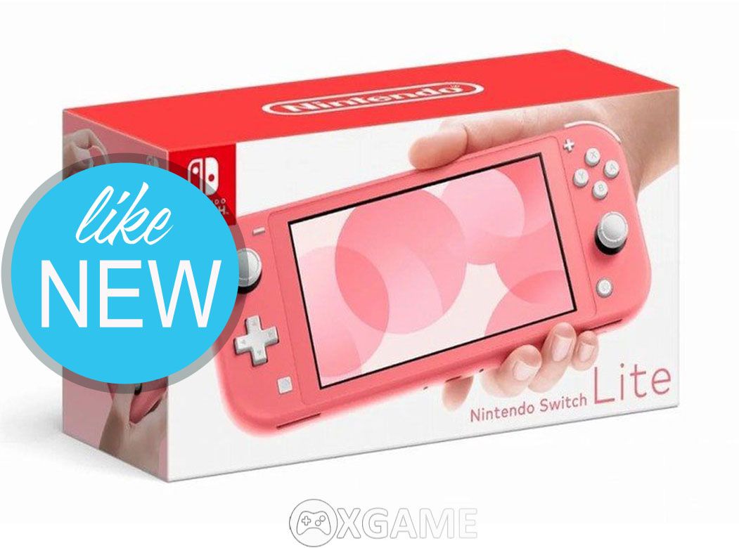 Máy Nintendo Switch Lite-Coral-LikeNew