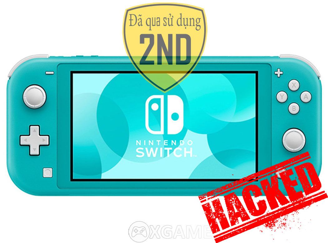Máy Nintendo Switch Lite Turquoise-Hacked-128GB