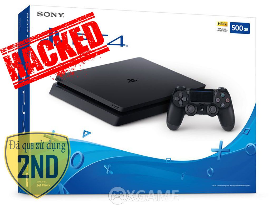 Máy PS4 Slim 500GB-2ND-fullBOX-Hacked