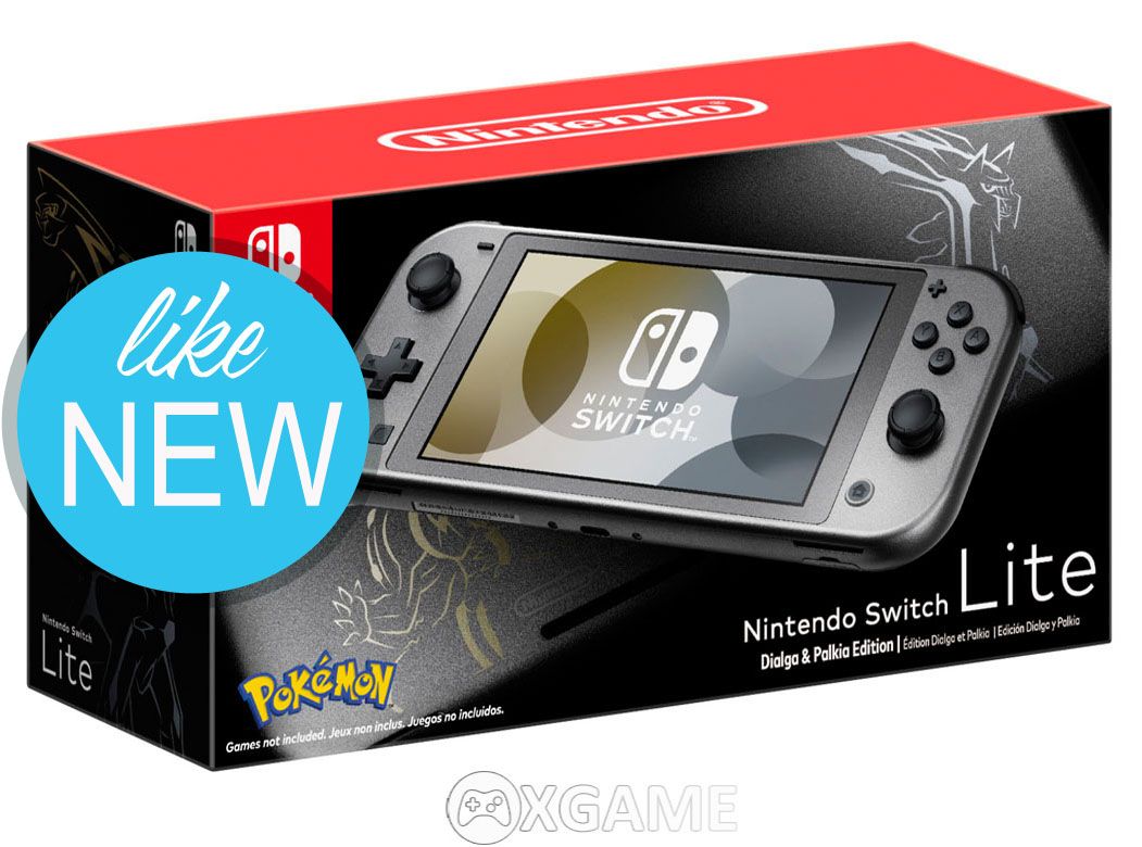 Máy Switch Lite - Pokémon Dialga & Palkia Edition-LikeNew