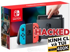 Máy Switch Neon Red Blue-Hacked 128GB