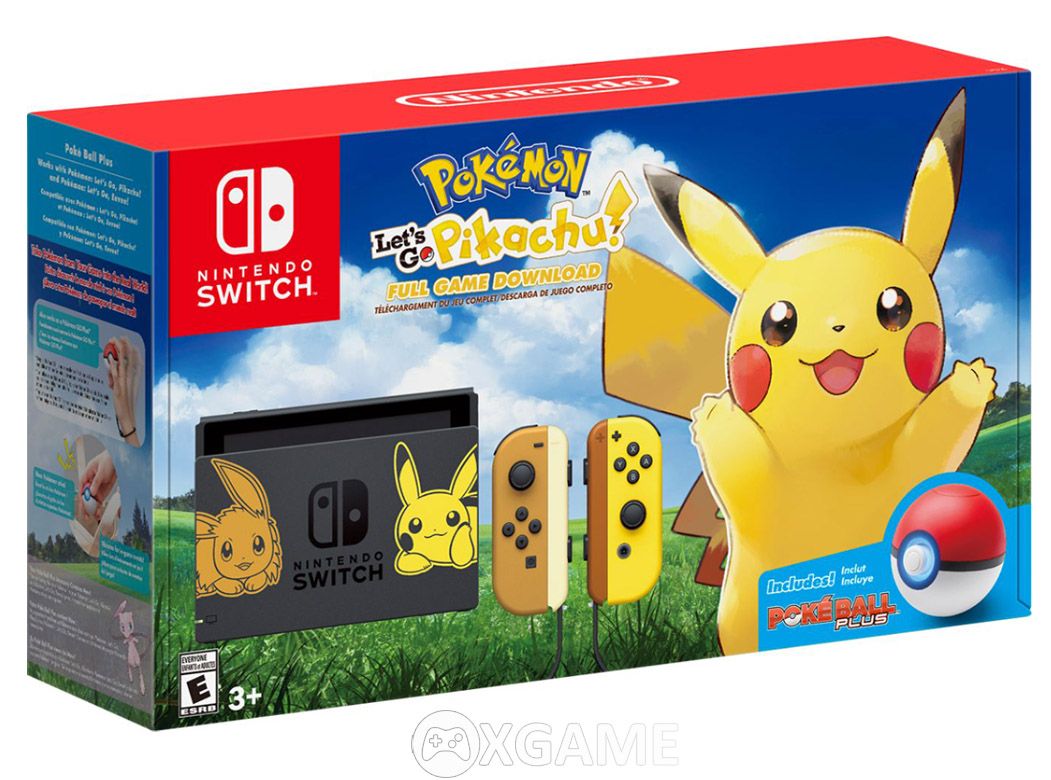 Máy Switch Pokemon: Let's Go Pikachu!