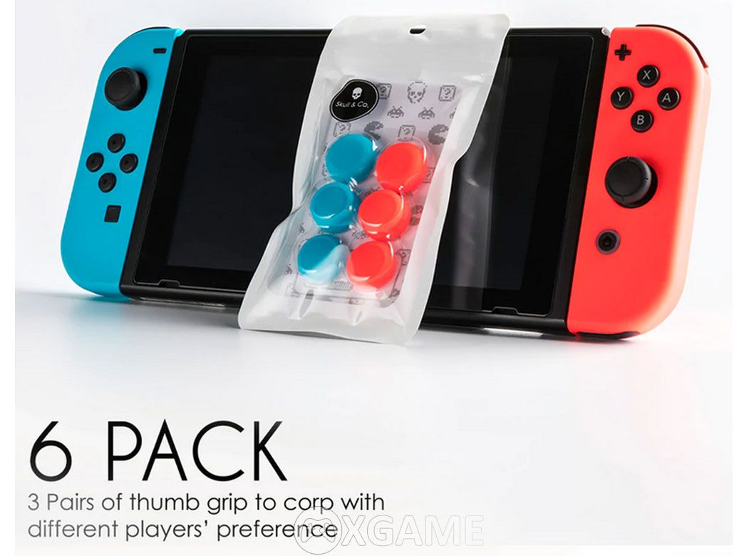 Pro Thumb Grip Set Joycon N Switch-Skull & Co