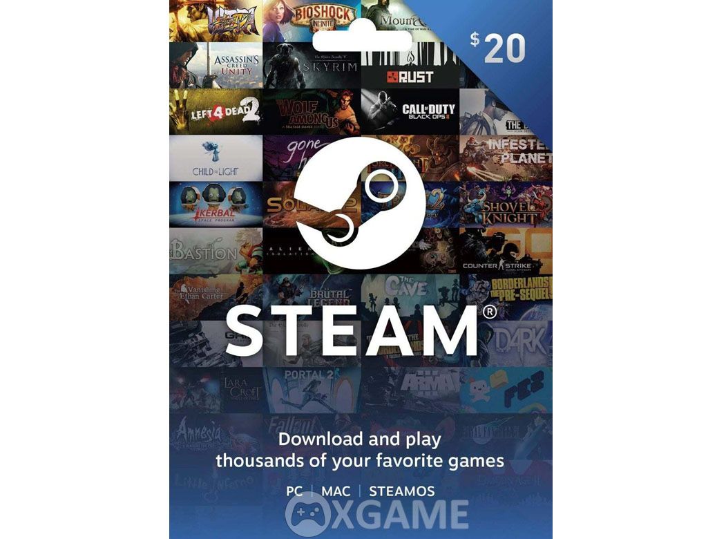 Steam Wallet Code 20$