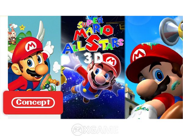 Cover Art Mario 3d All Stars Collection Mario All 3d Nintendo