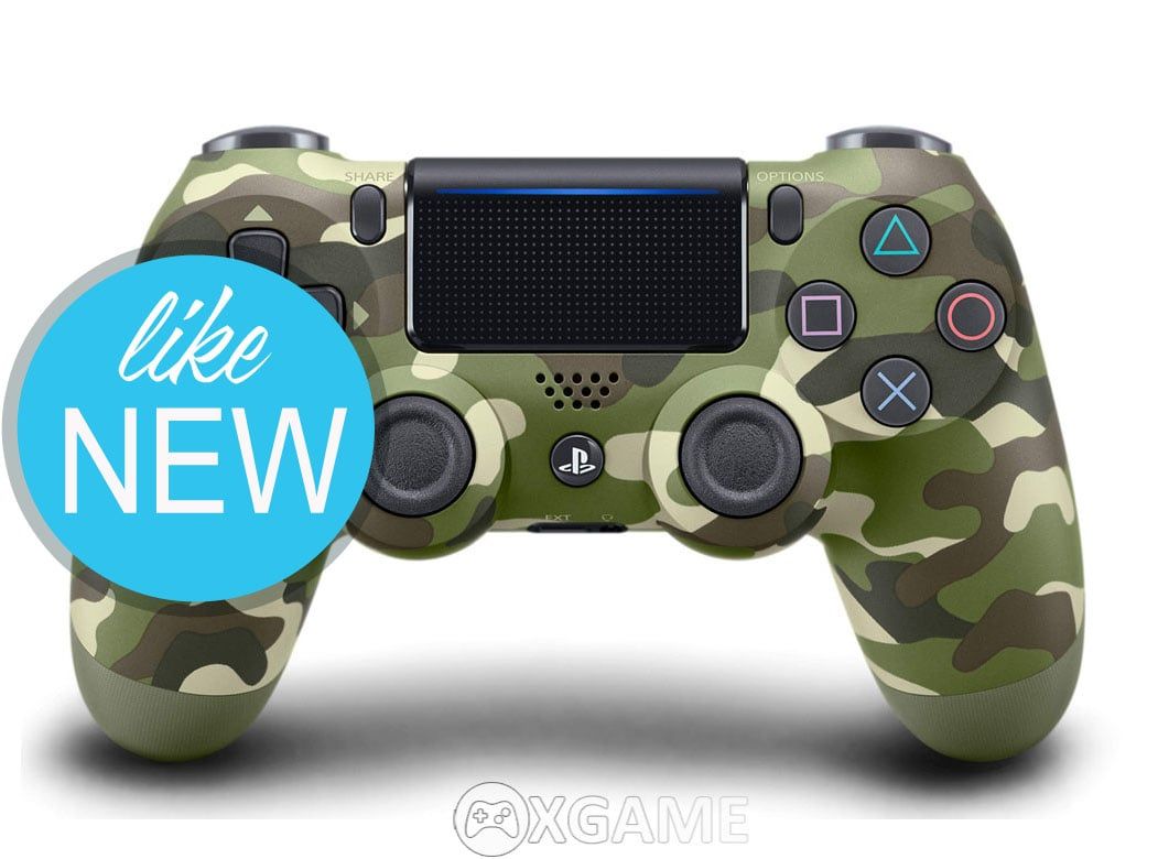 Tay PS4-Green Camouflage-LikeNew