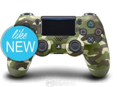 Tay PS4-Green Camouflage-LikeNew