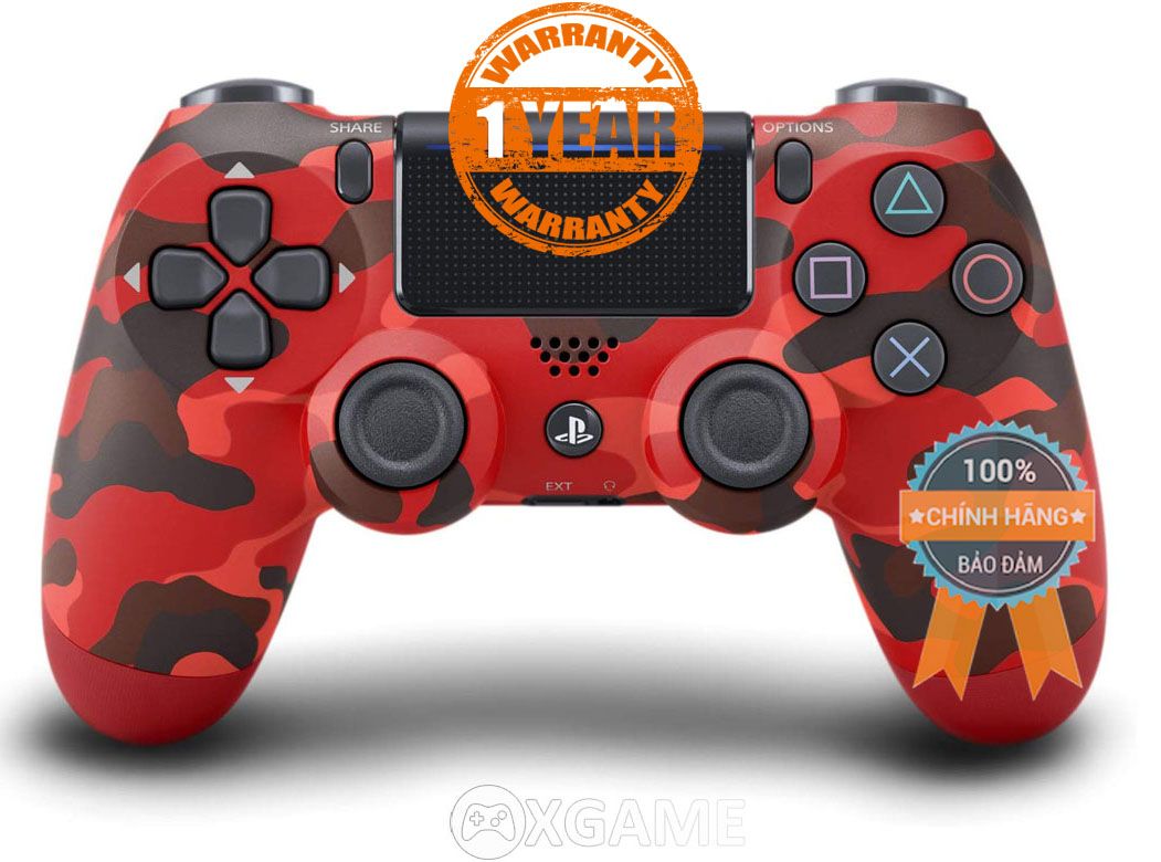 Tay PS4 - Dualshock 4 [Sony VN] Red Camo