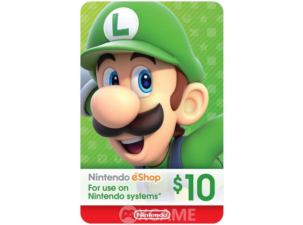 Thẻ eSHOP Gift Card 10$ - US