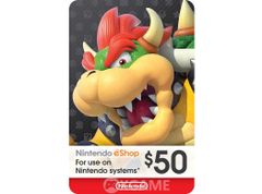 Thẻ eSHOP Gift Card 50$ - US