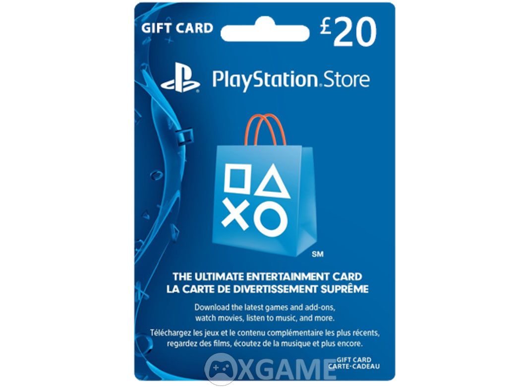 Thẻ PSN 20 GBP - UK