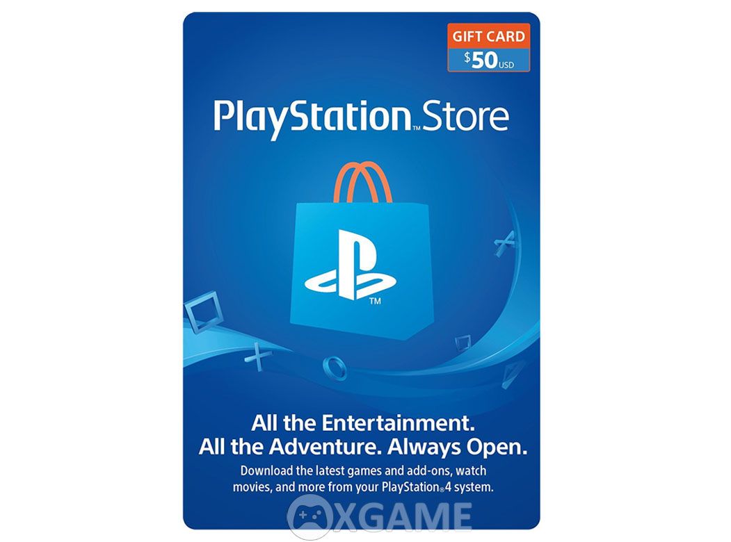 Thẻ PSN 50 USD-US