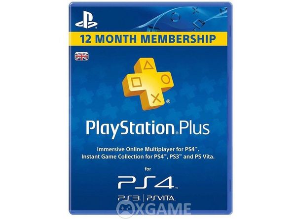 Thẻ Psn Sony Ps4 Card Thẻ PSN PLUS 12 Tháng [UK] – XGAMESHOP