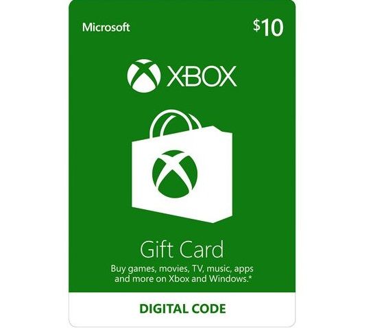 Thẻ Xbox Gift Card 10$ US
