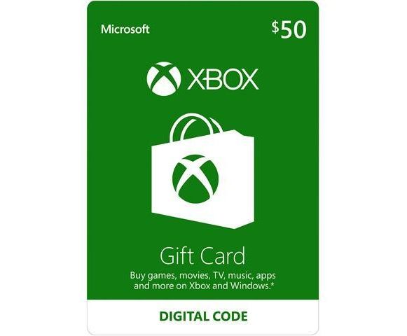 Thẻ Xbox Gift Card 50$ - US