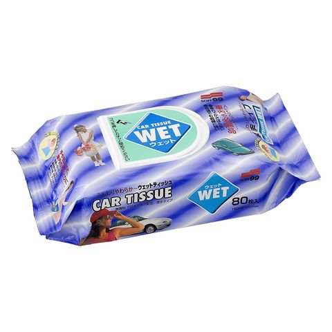 KHĂN ƯỚT VỆ SINH ĐA NĂNG WET TISSUE SOFT99 JAPAN