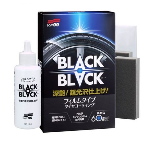 Dung Dịch Phủ Bóng Lốp Xe Black Black Hard L-55 SOFT99 | Japan