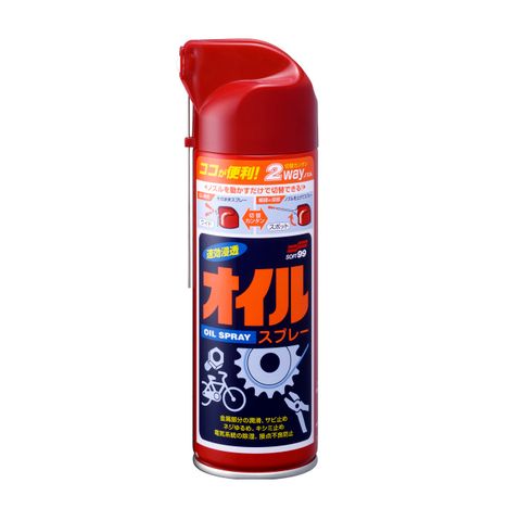 Chai Phun Dầu Bôi Trơn Động Cơ ÔTô Oil Spray E-11 SOFT99 Japan