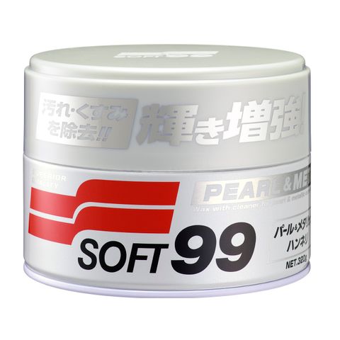 Sáp vệ sinh phủ bóng sơn xe ô tô Pearl & Metallic Soft W-4 SOFT99 | JAPAN