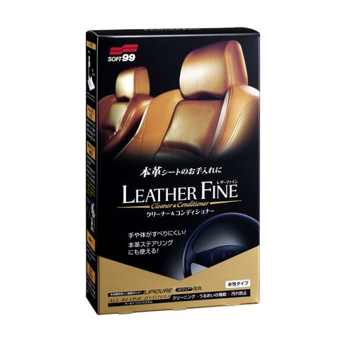 Vệ Sinh Và Bảo Dưỡng Nội Thất Ghế Da Ô Tô Leather Fine Cleaner L-50 SOFT99 | Japan