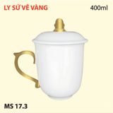 Ly Sứ Vẽ Vàng