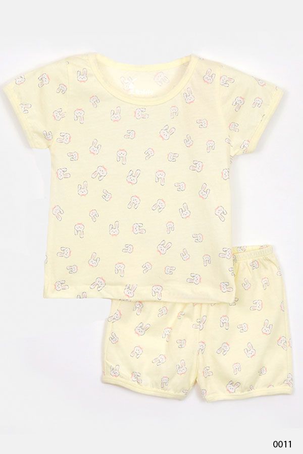 Bộ thun sơ sinh bé gái Rabity 0011