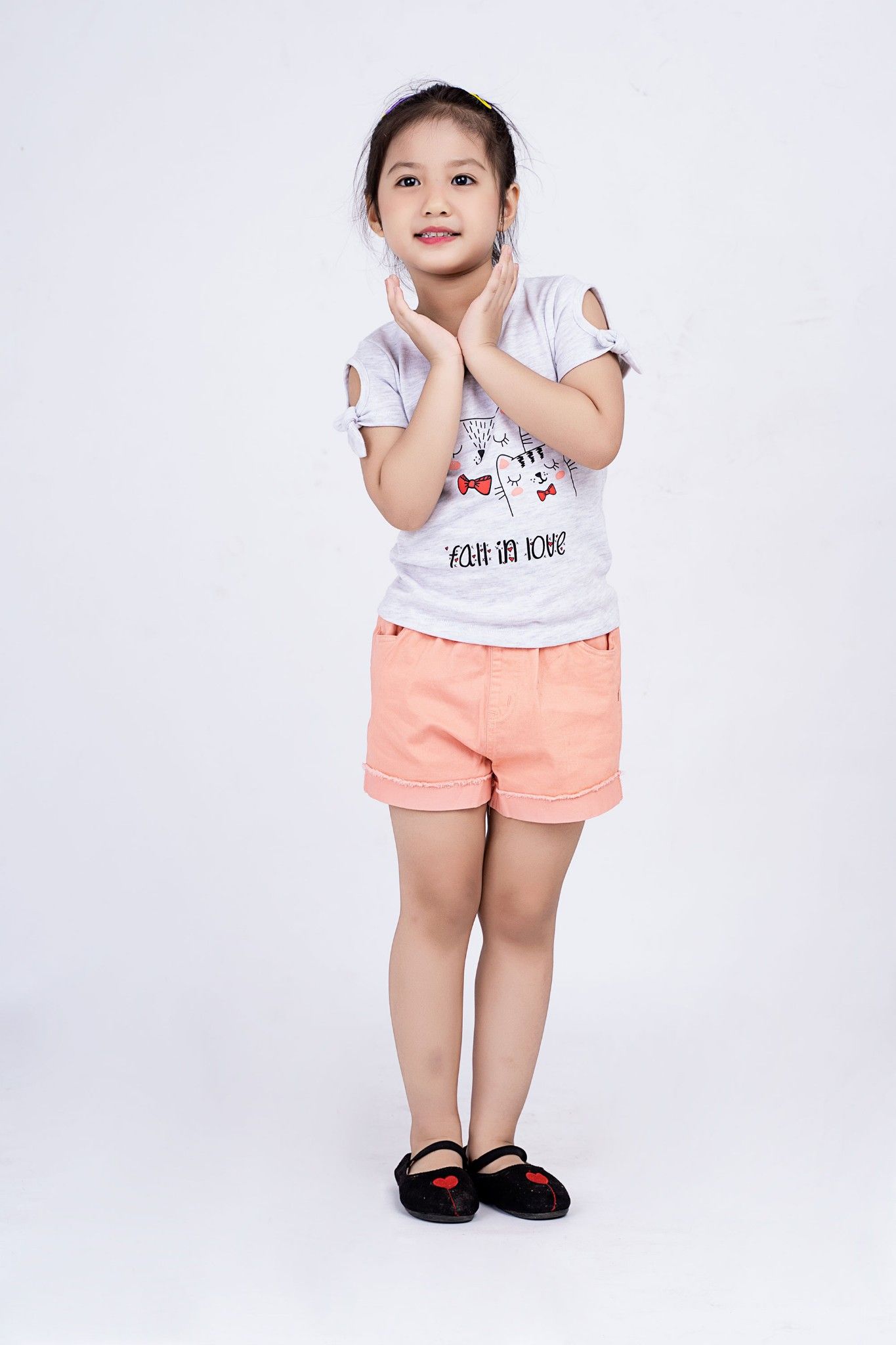 Quần short bé gái Rabity 9091