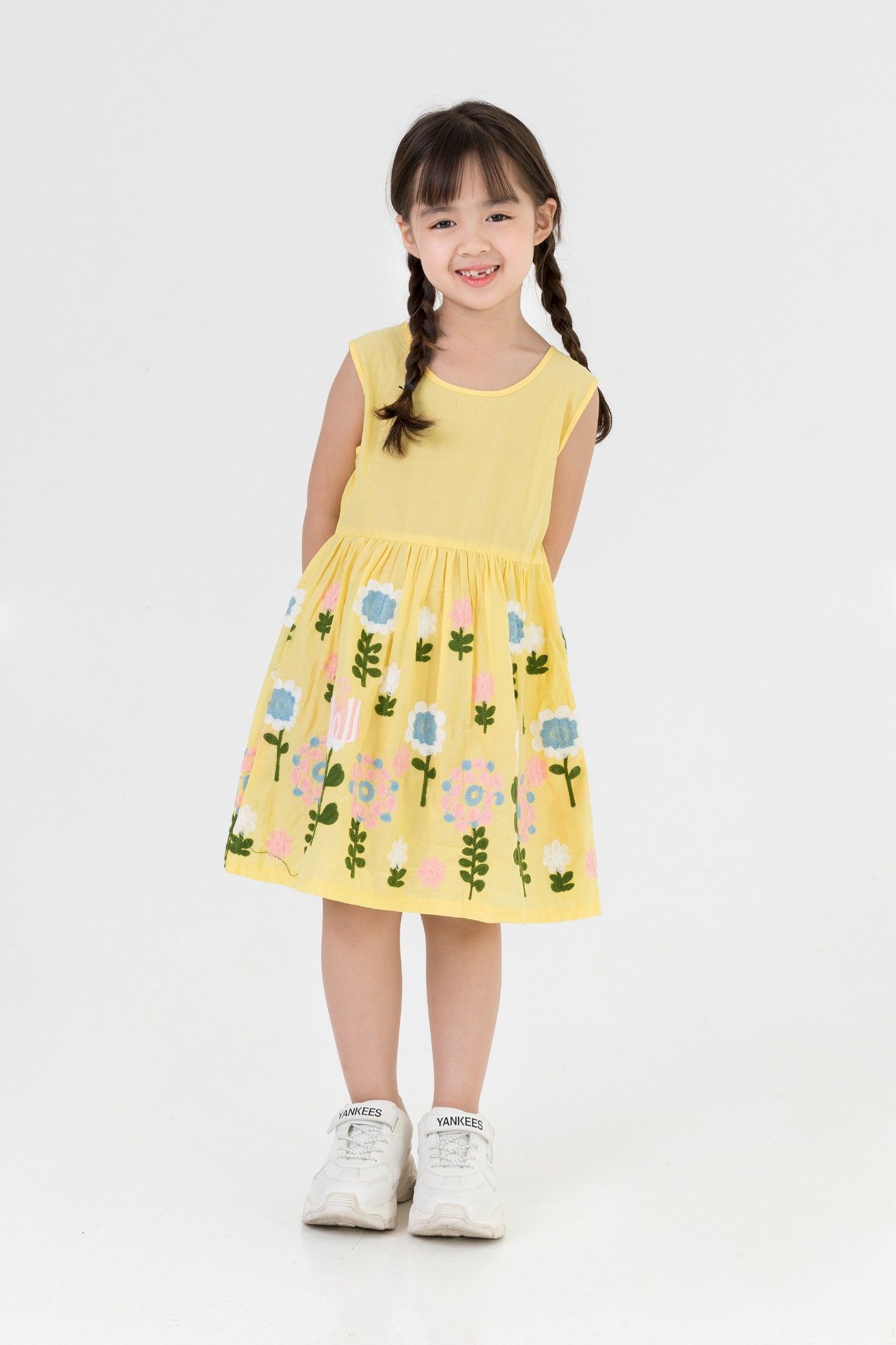 Đầm thô bé gái Rabity 9311