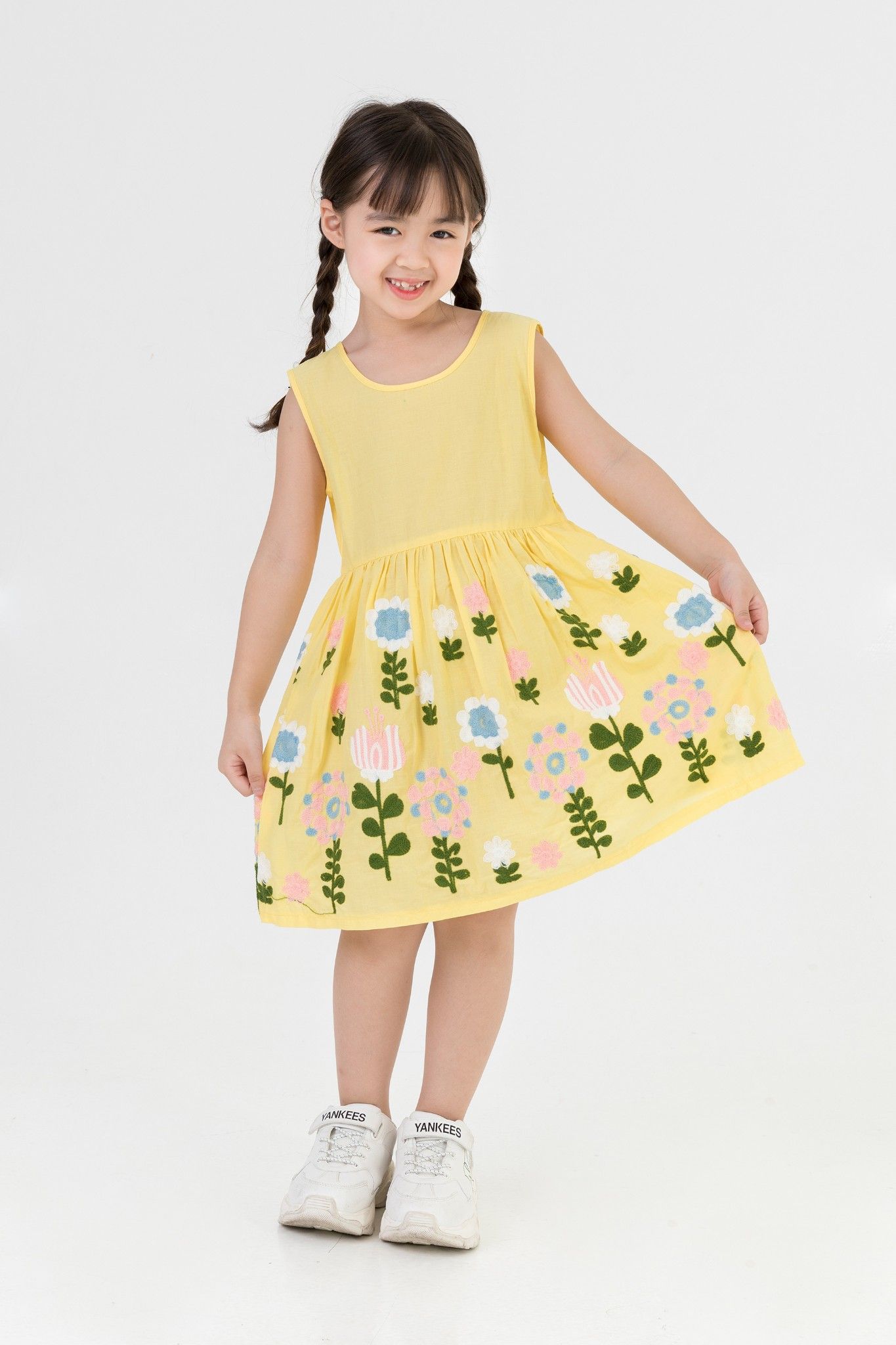 Đầm thô bé gái Rabity 9311