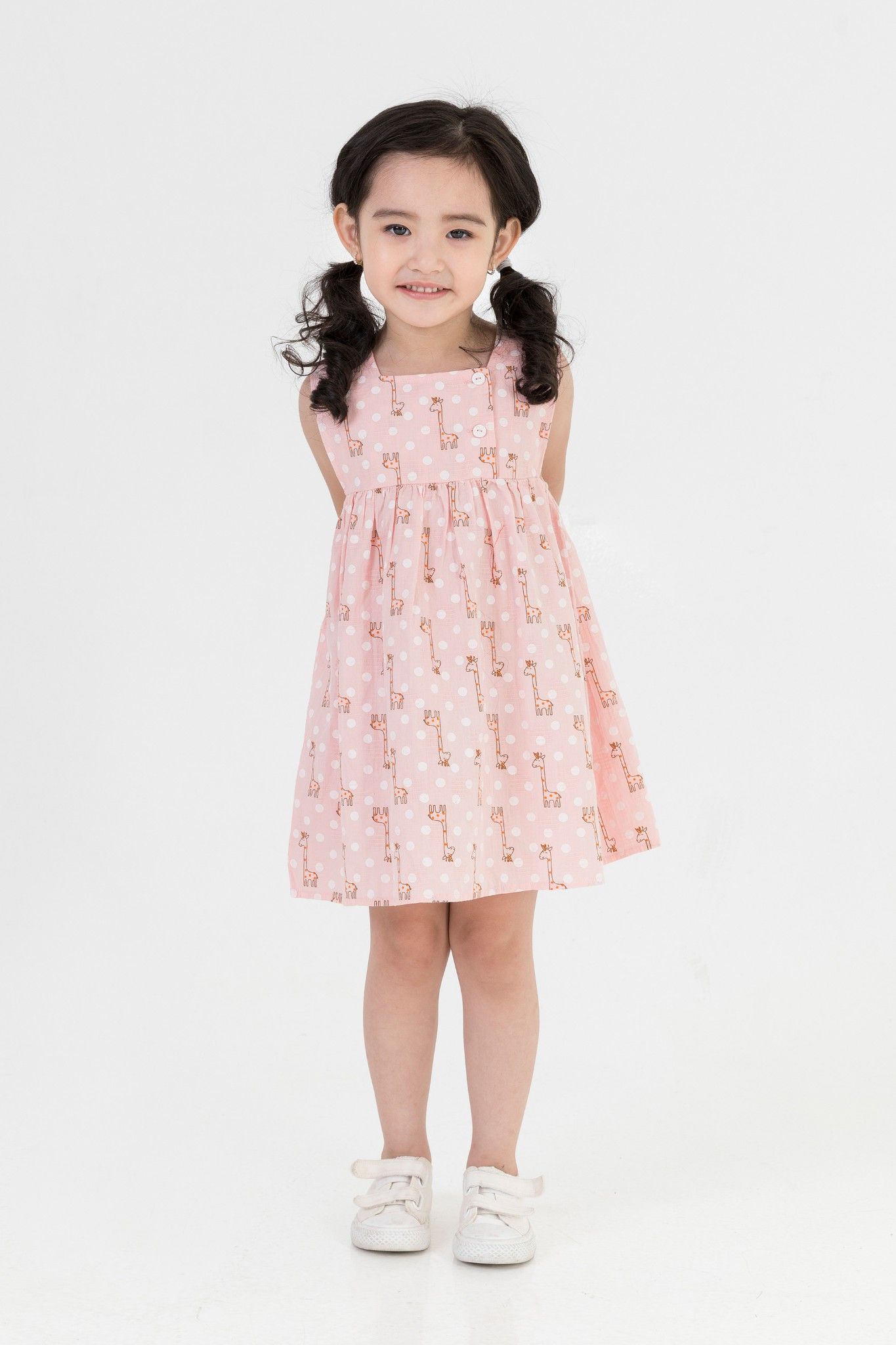 Đầm thô bé gái Rabity 9343
