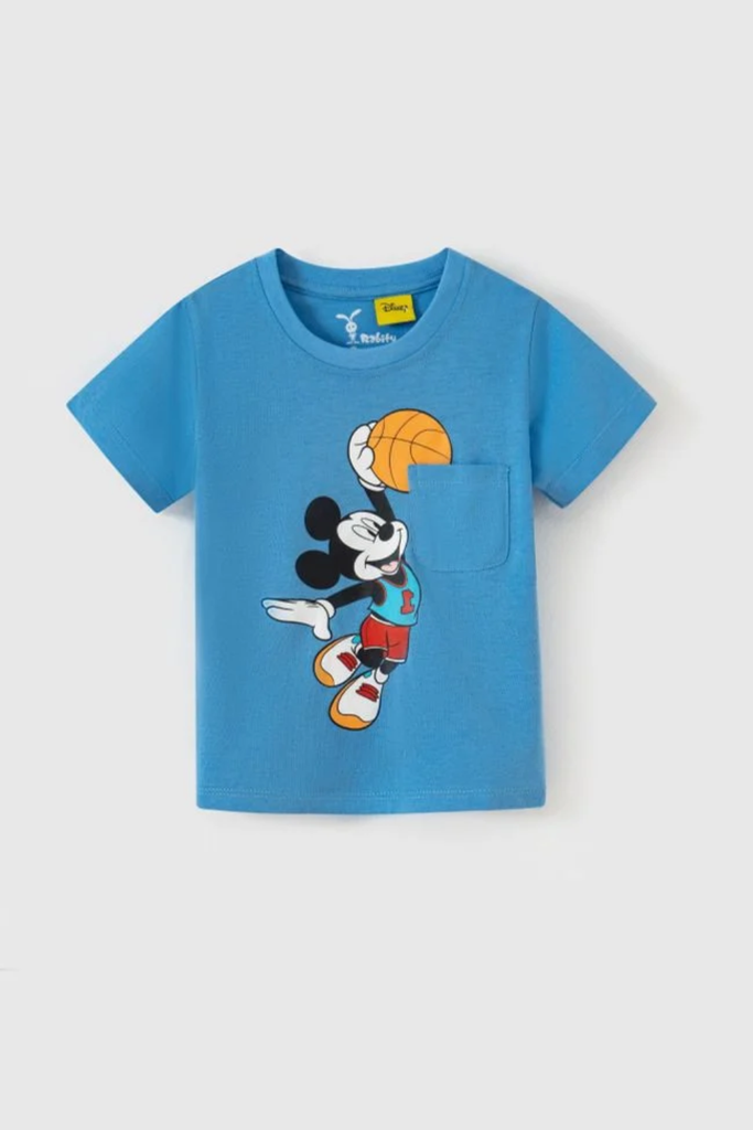 Áo thun ngắn tay bé trai Mickey Rabity 5718.01