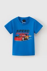 Áo thun Cars Disney - Lightning McQueen ngắn tay bé trai Rabity 500.001