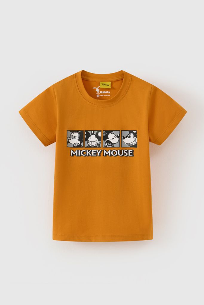 Áo thun ngắn tay Mickey bé trai Rabity 500.003