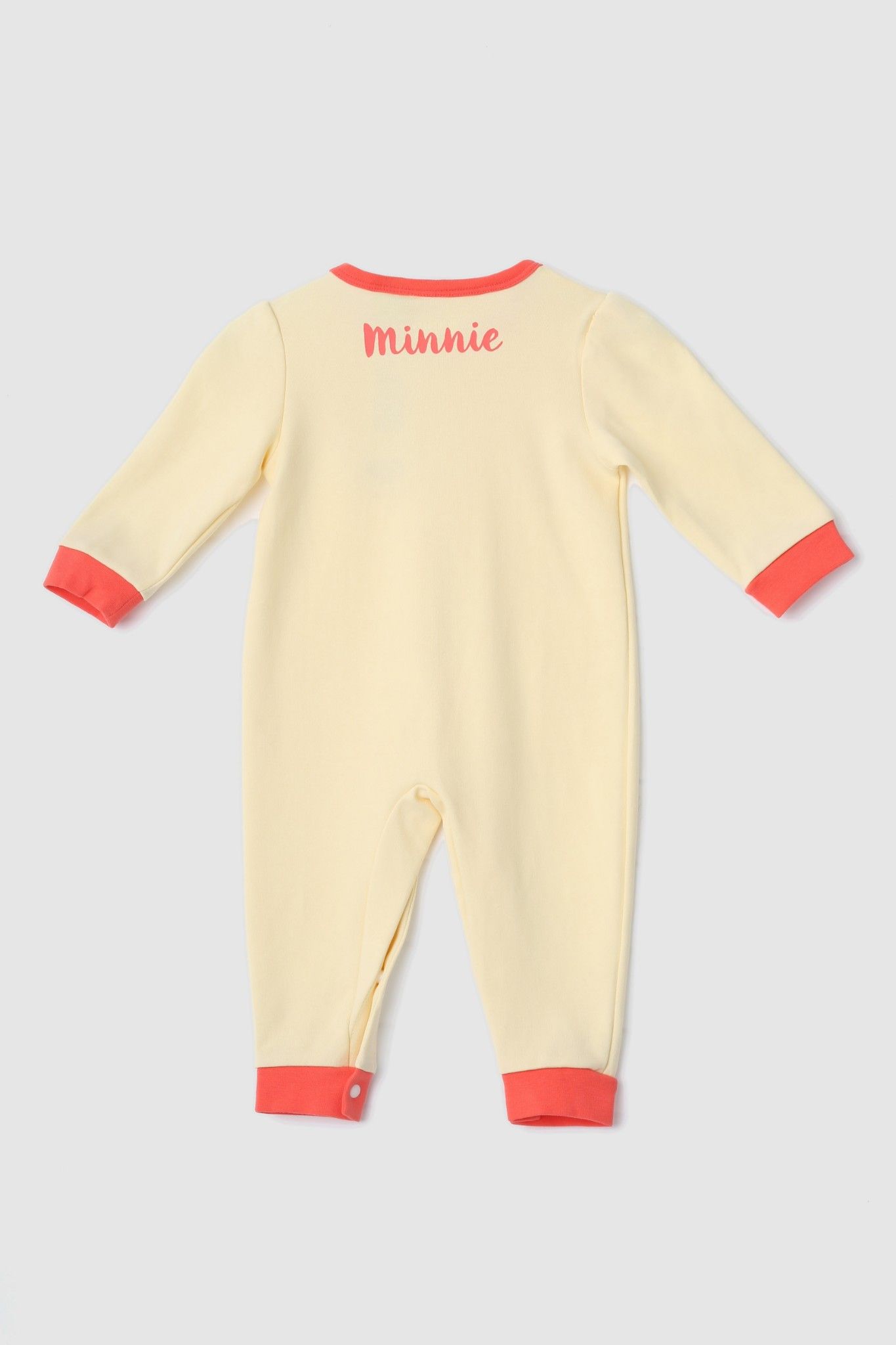 Bộ liền Mickey sơ sinh dài tay bé gái Rabity 5016