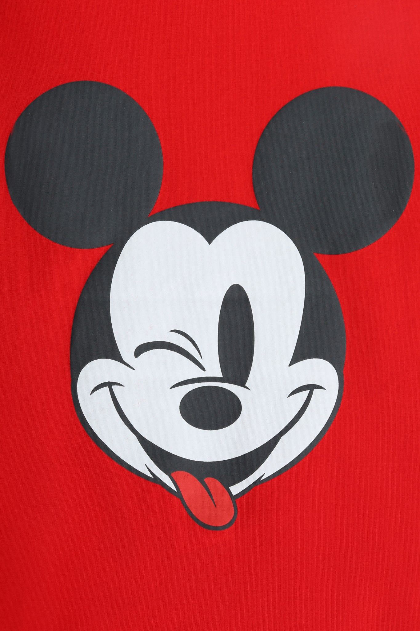 Áo thun Mickey cổ tròn ngắn tay bé gái Rabity 5125