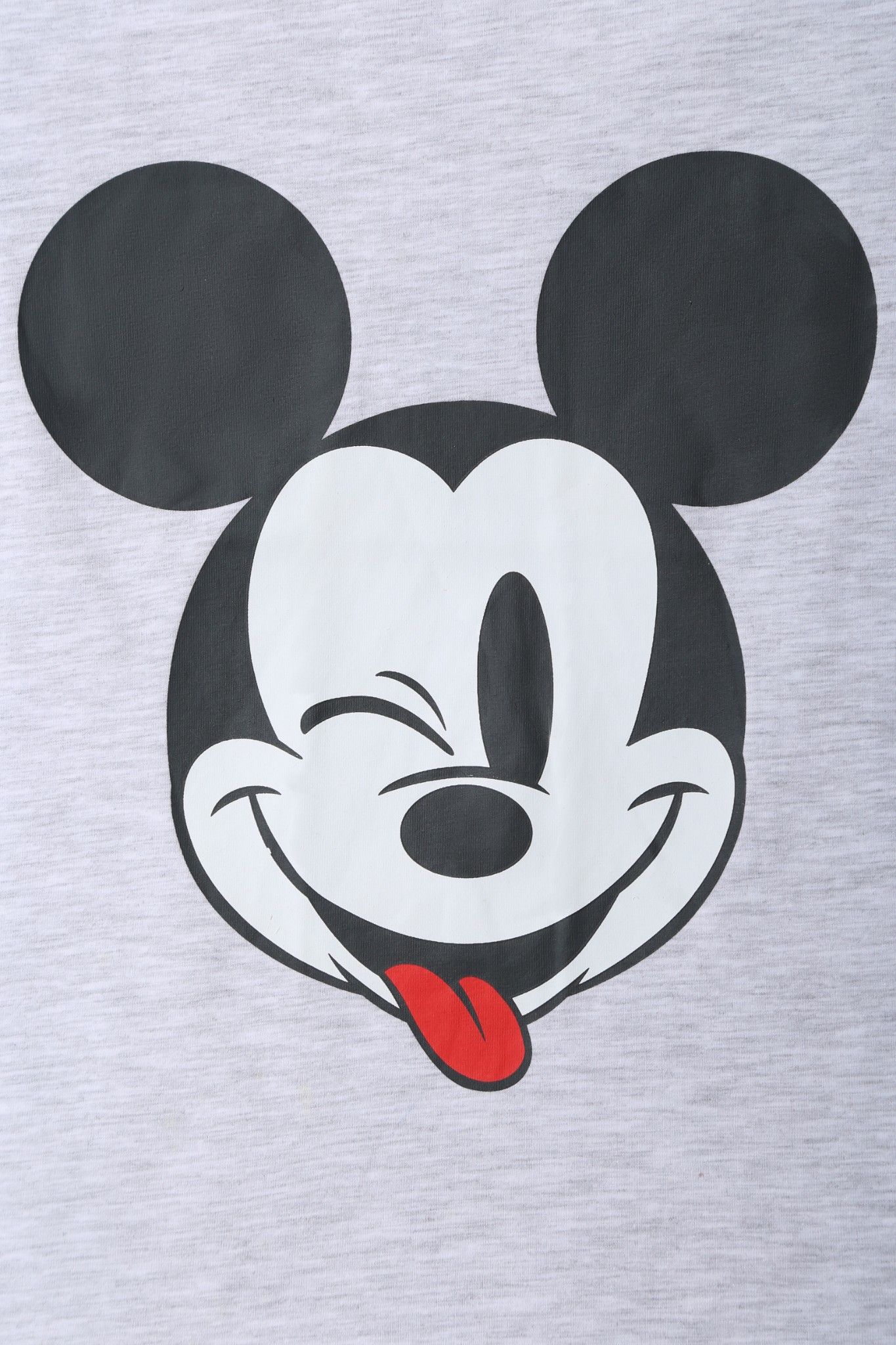 Áo thun Mickey cổ tròn ngắn tay bé gái Rabity 5125