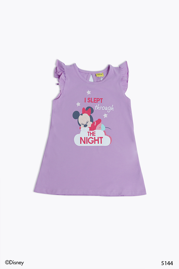 Đầm ngắn tay Mickey bé gái Rabity 5144