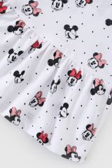 Đầm váy thun sát nách Mickey & Minnie bé gái Rabity 552.001