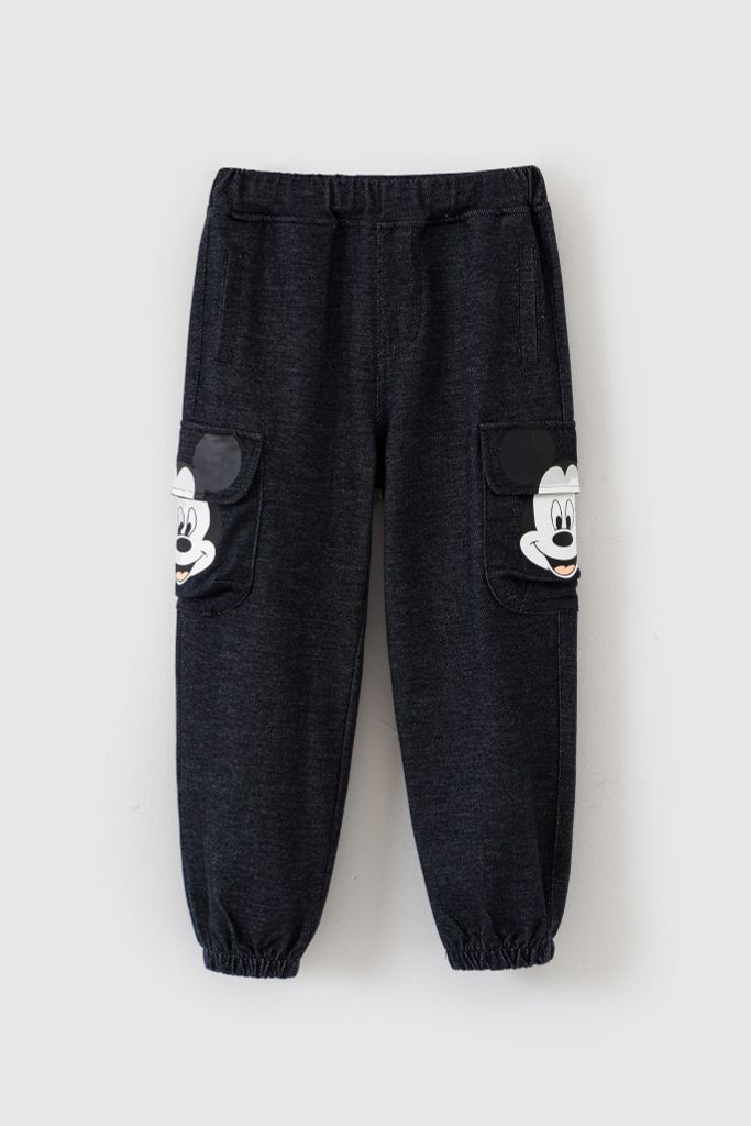 Quần jogger Mickey bé trai Rabity 5664