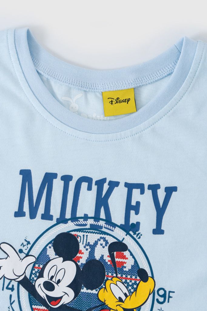 Bộ thun ngắn tay bé trai Mickey Rabity 5680