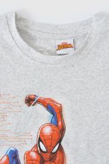 Bộ thun ngắn tay Spider-man bé trai Rabity 5699